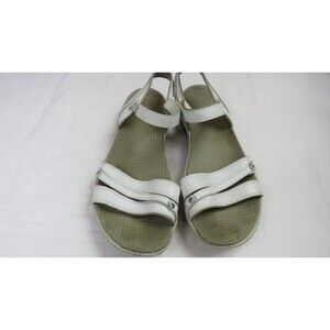 Merrell Dahlia Womens White Leather Sandals Size 9 US
